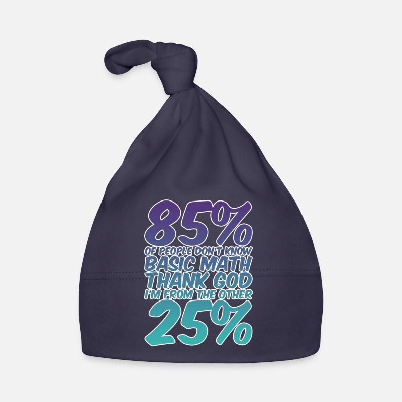 85% des gens ne connaissent pas les mathématiques de base 2 Bonnet bio Bébé