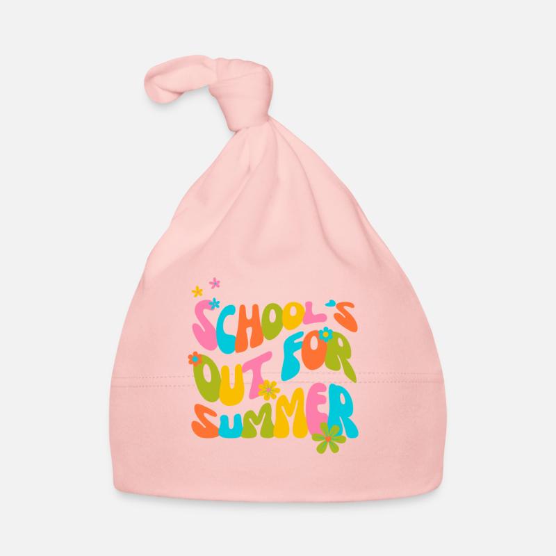 L’école de vacances drôle des enseignants est sortie pour l’été Bonnet bio Bébé