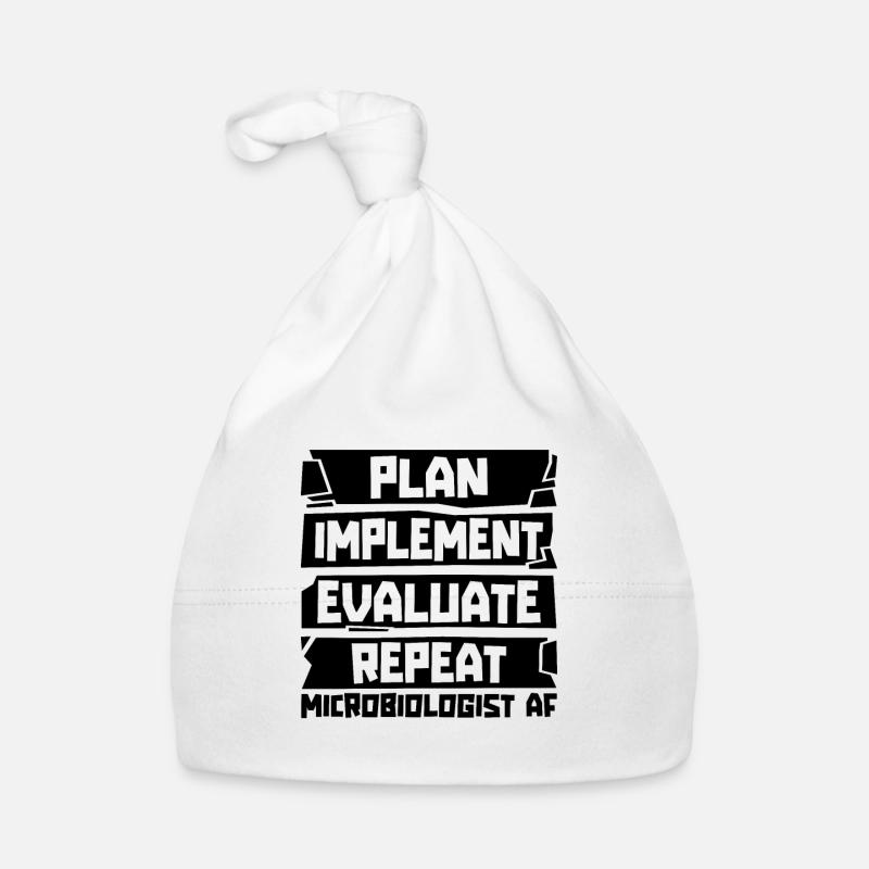 Plan Implement Evaluate Scientist Microbiologists Organic Baby Cap
