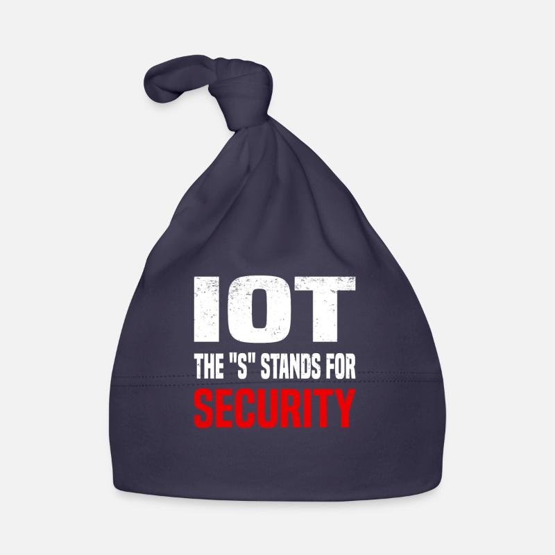 Internet Of Things IOT Programmer Admin IT Organic Baby Cap