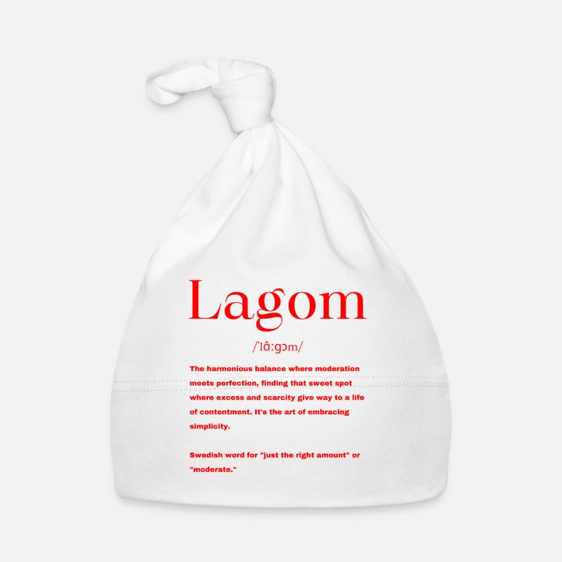 Schwedisch Baby Bio-Mütze