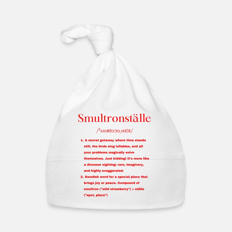 Définition suédoise Bonnet bio Bébé