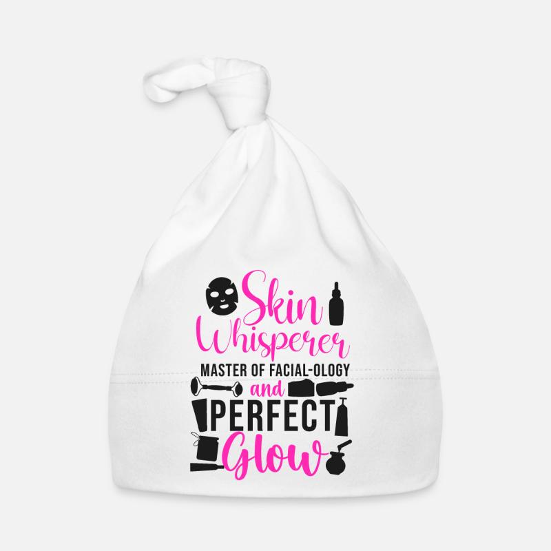 Soins de la peau d’esthéticienne agréée mignonne Bonnet bio Bébé