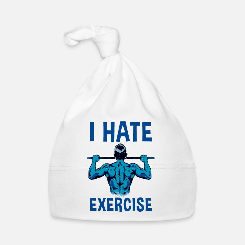 I Hate Exercise 2 Baby Bio-Mütze