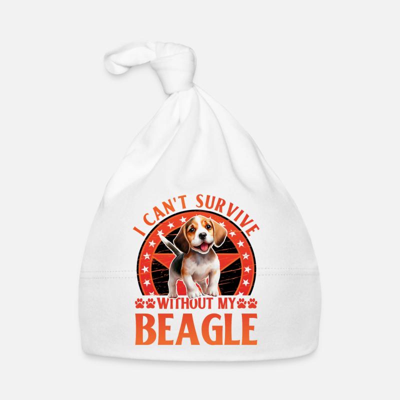 I can't survive without my Beagle Baby Bio-Mütze