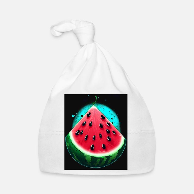WATERMELON Organic Baby Cap