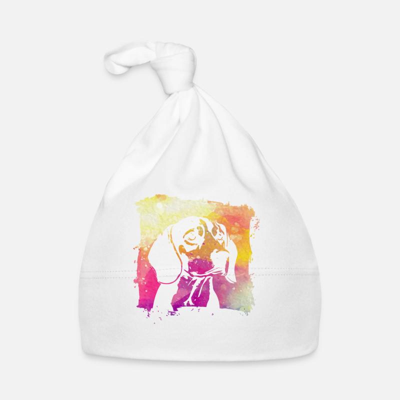 Beagle Baby Bio-Mütze