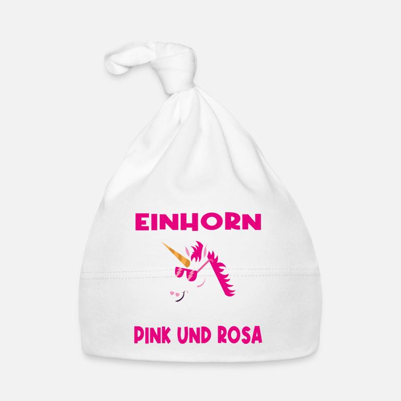 Einhorn ärgern lustiger Spruch Geschenkidee Baby Bio-Mütze