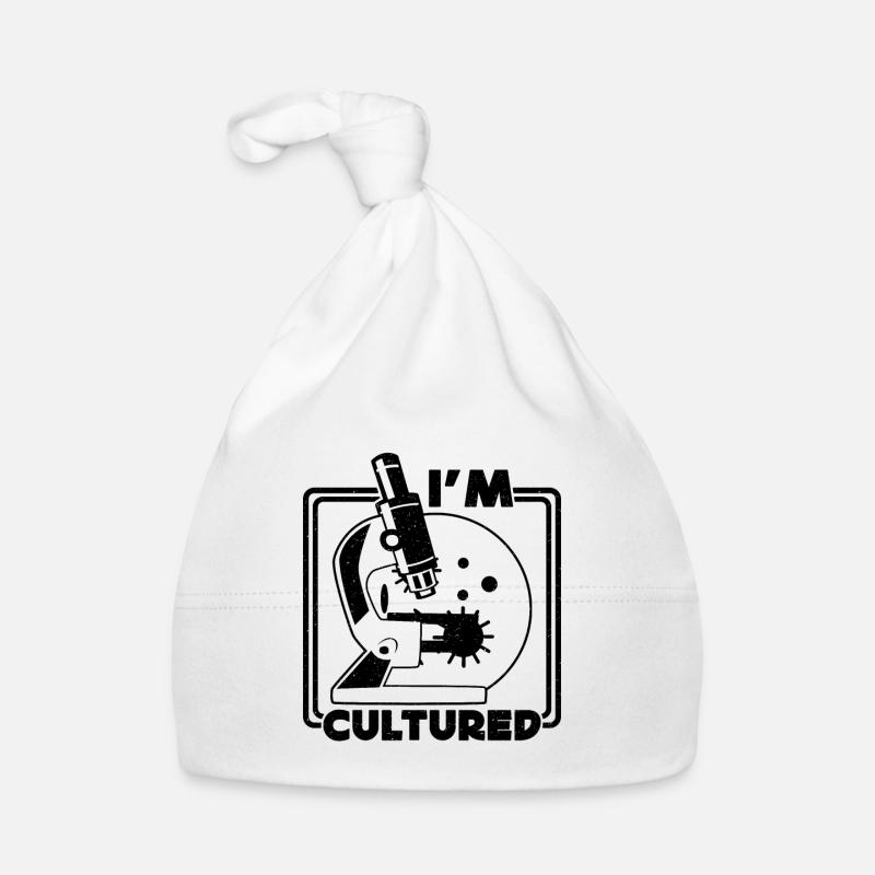I'm Cultured Microbiology Science Microbiologists Baby Bio-Mütze