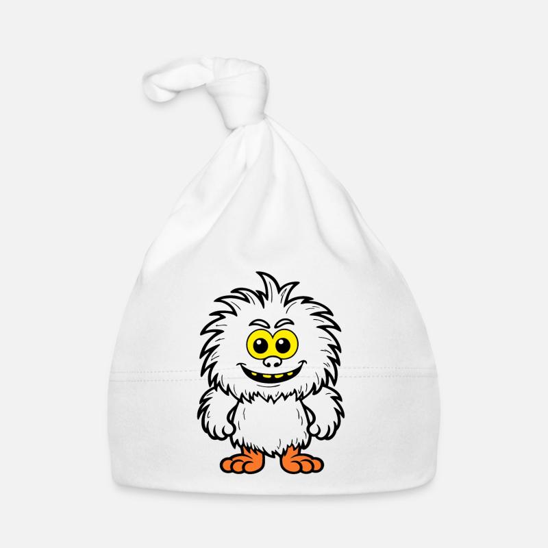 Funny Pet Monster Organic Baby Cap