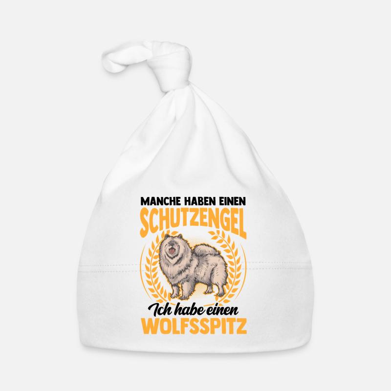 Ich habe einen Wolfsspitz Deutscher Keeshond Baby Bio-Mütze
