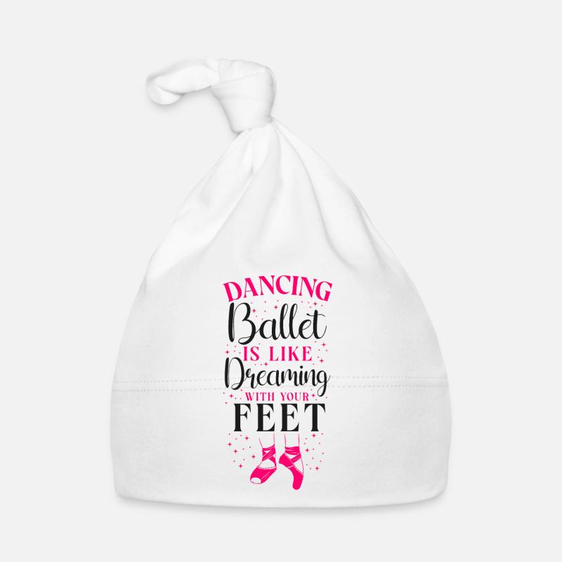 Ballet Danseuse Danse Ballerine Bonnet bio Bébé