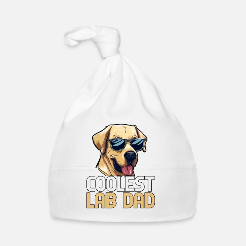 COOLEST LAB DAD Organic Baby Cap