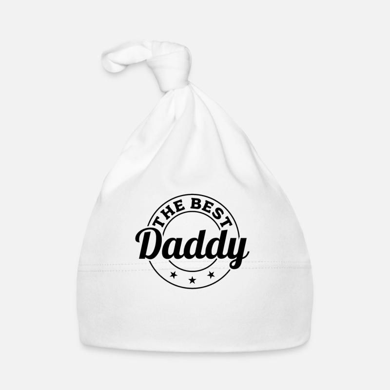 The Best Daddy - Father's Day Daddy Baby Bio-Mütze