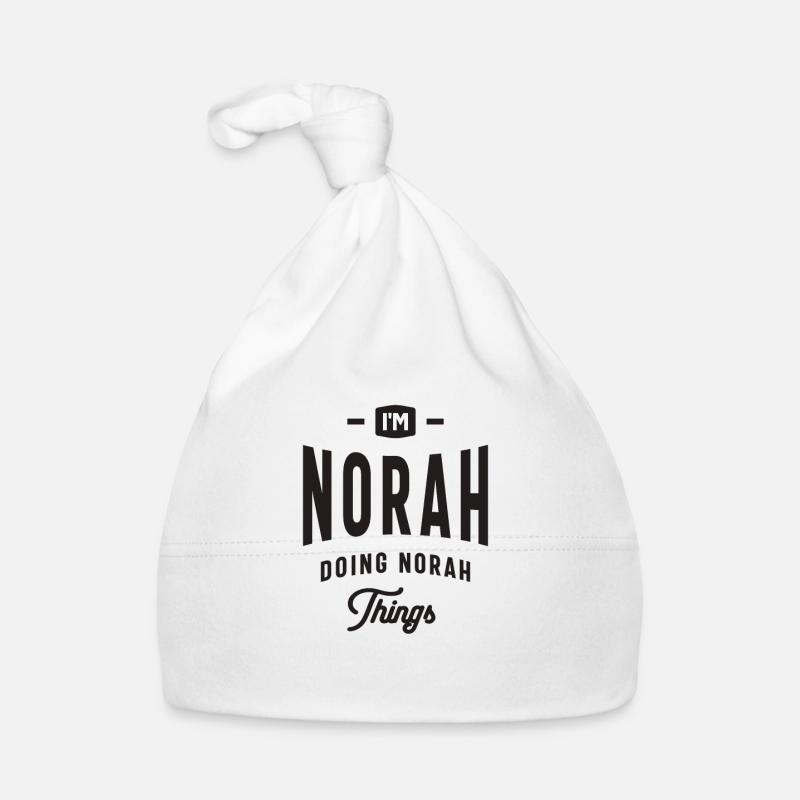 Norah - Doing Norah Things Organic Baby Cap