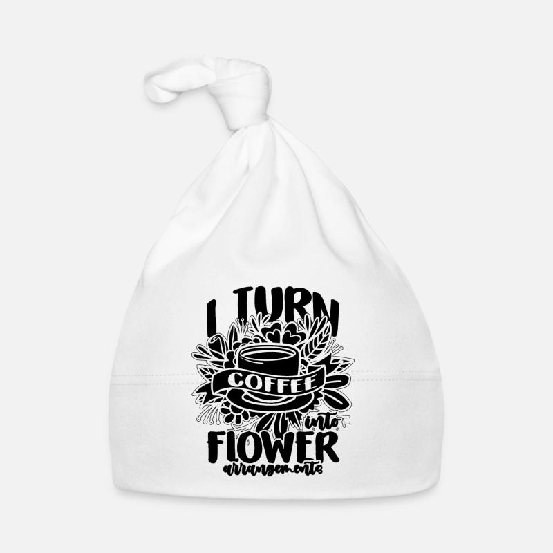 Je transforme le café en fleuriste bouquet fleuriste fleuristes Bonnet bio Bébé