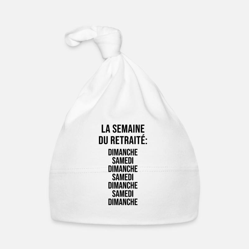 La Semaine du Retraité Bonnet bio Bébé