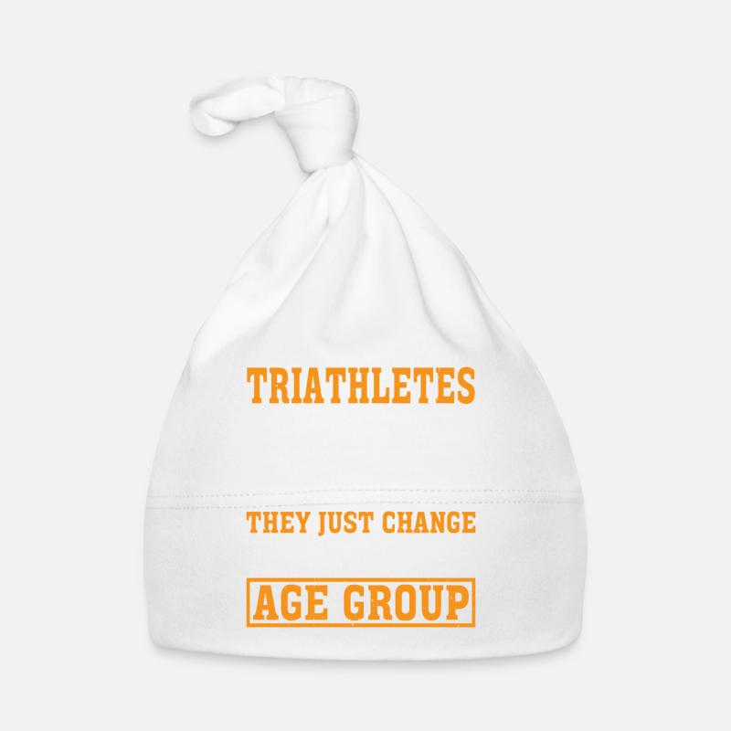 Triathletes Don't Get Old 3 Baby Bio-Mütze