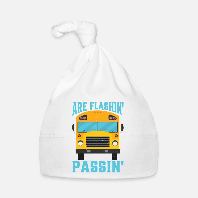 When The Lights Are Flashin' Don't Be Passin' 3 Organic Baby Cap
