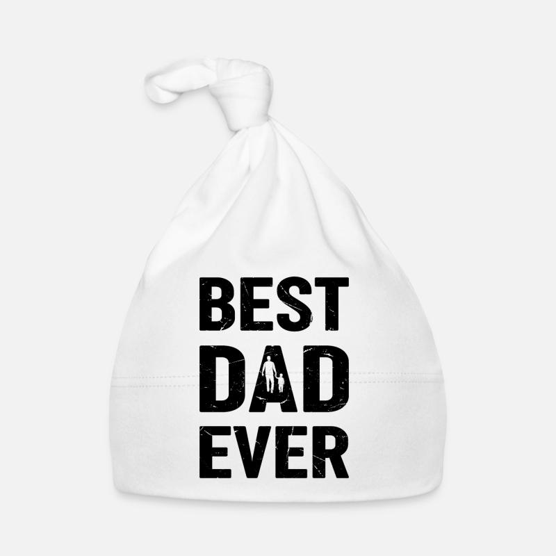 Best Dad Ever - Father's Day Baby Bio-Mütze
