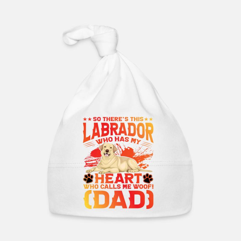 Labrador Dad Organic Baby Cap
