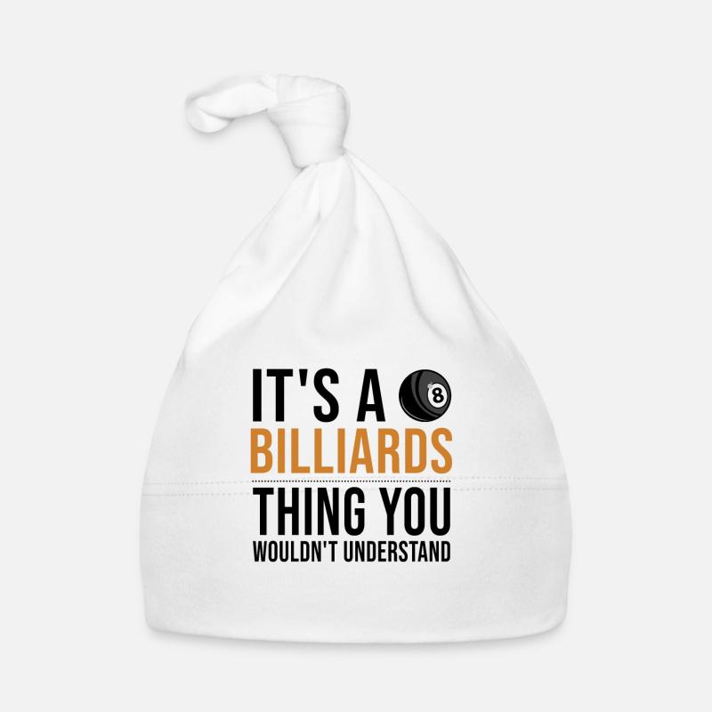 It's a Billiards Thing Billardtisch Billiards Baby Bio-Mütze