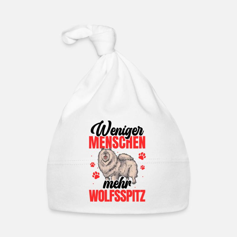 Mehr Wolfsspitz Deutscher Keeshond Baby Bio-Mütze
