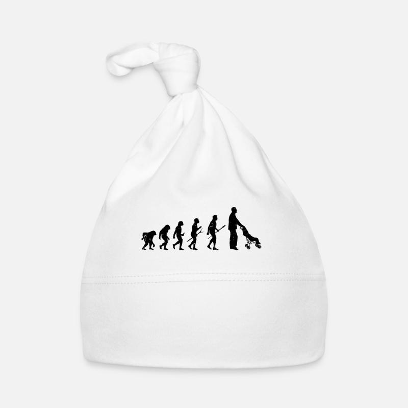 Daddy Evolution - Father's Day Ideas Baby Bio-Mütze