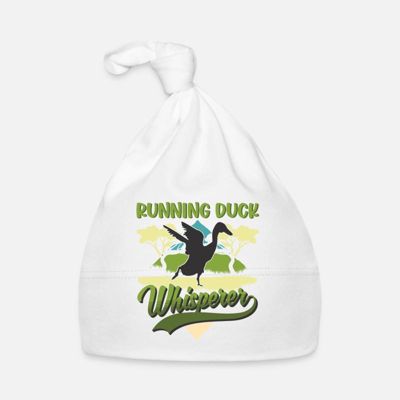 Running Duck Whisperer Running Duck Bonnet bio Bébé