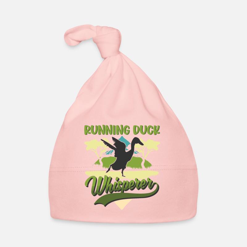 Laufenten Flüsterer Running Duck Baby Bio-Mütze