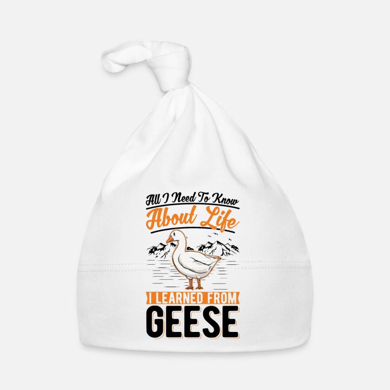 Gänse Gänsezüchter Gans Baby Bio-Mütze