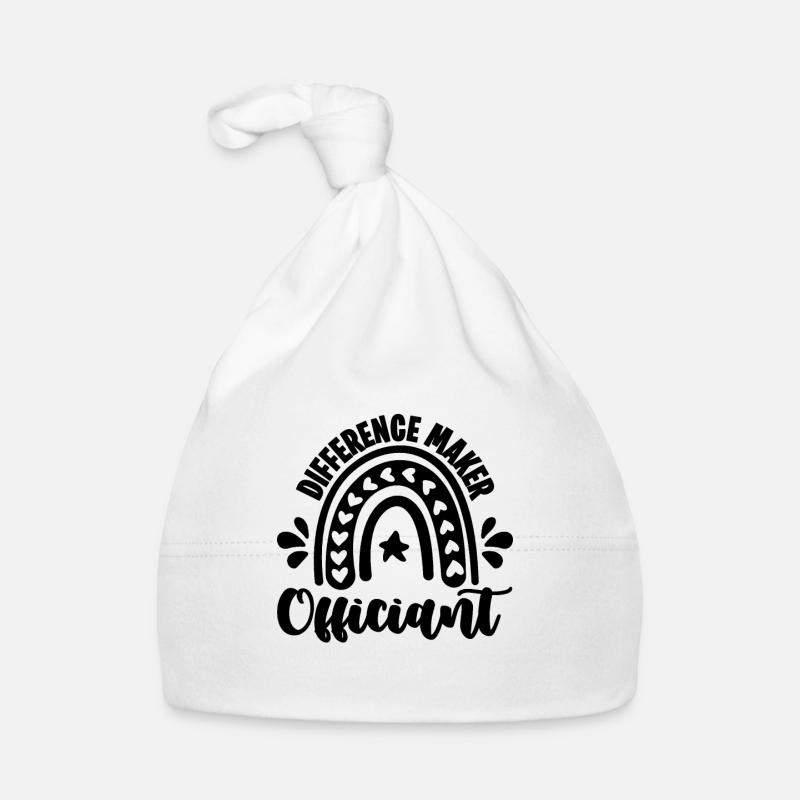 Difference Maker Officiant Marriage Officiant Baby Bio-Mütze