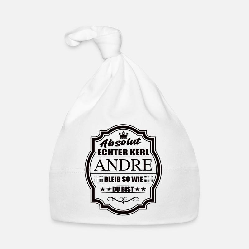Absolut Echter Kerl Andre Bleib So Wie Du Bist Baby Bio-Mütze