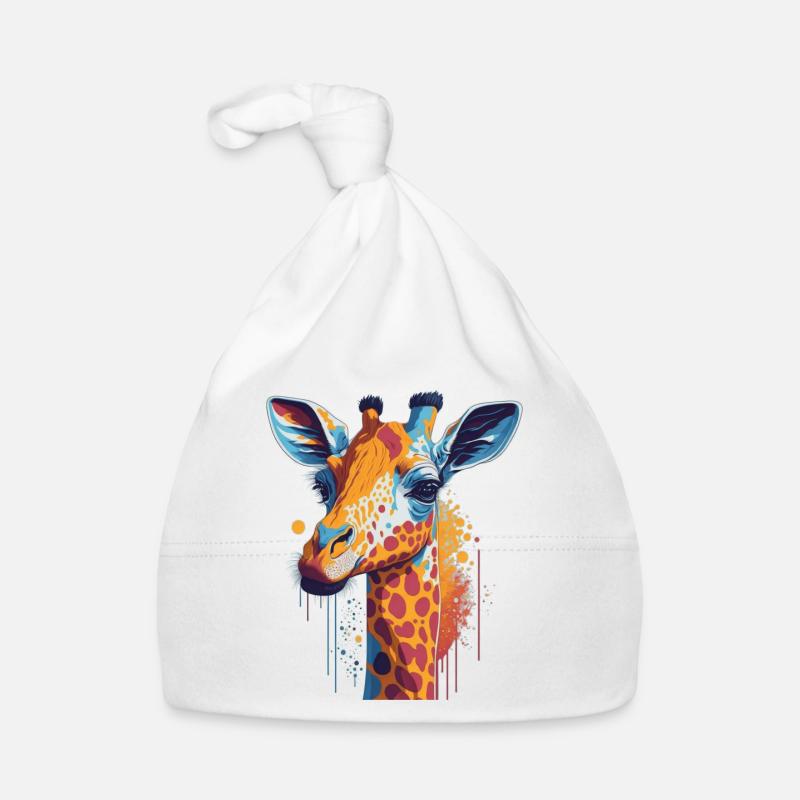 Giraffe Baby Bio-Mütze