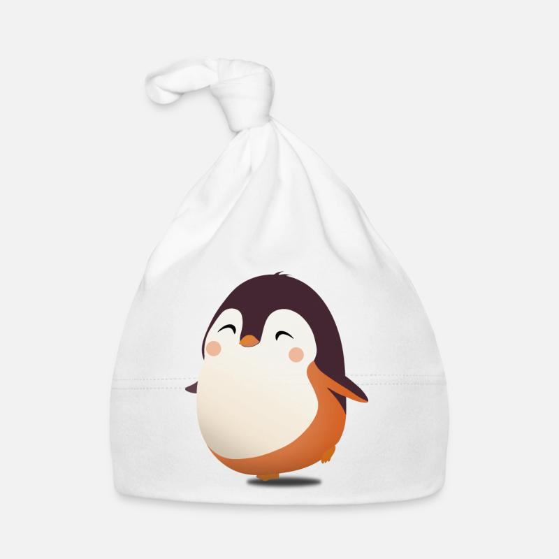 Pinguin Baby Bio-Mütze