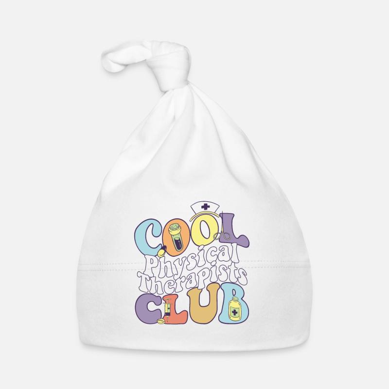 Cool Physical Therapists Club PT Squad Organic Baby Cap