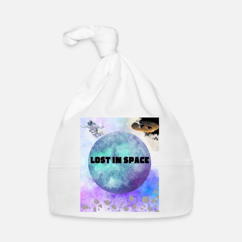 Perdu dans l’espace Bonnet bio Bébé