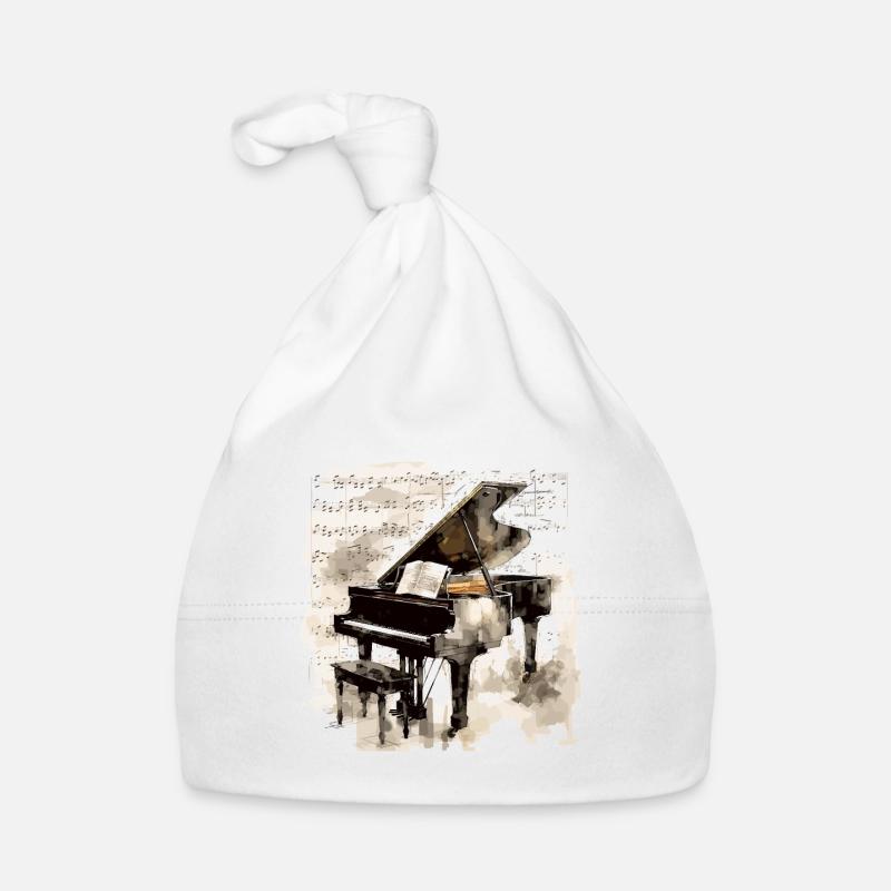 Amateur de piano classique - conception de la mélodie Bonnet bio Bébé