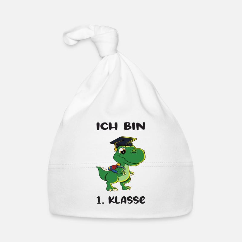 Ich Bin 1 Klasse Einschulung Schulanfang Baby Bio-Mütze