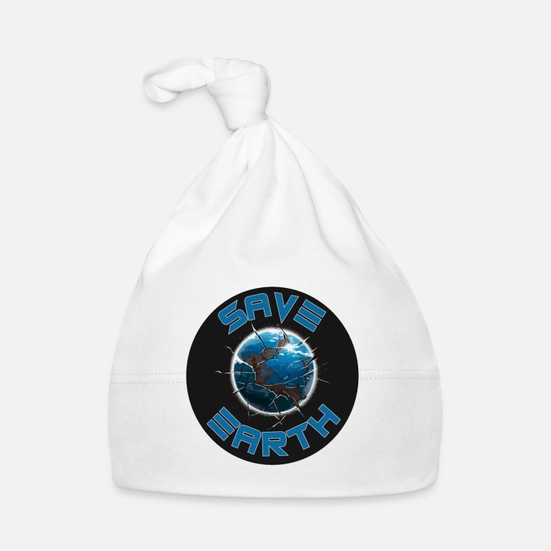 SAVE EARTH Organic Baby Cap