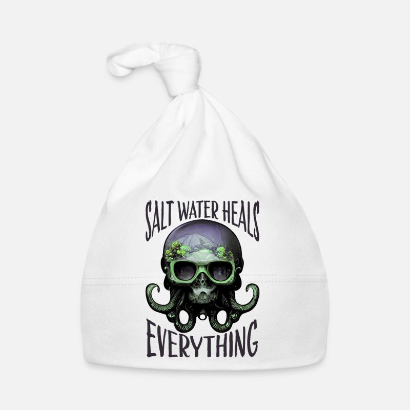Octopus Crâne Octopus Cadeau Bonnet bio Bébé