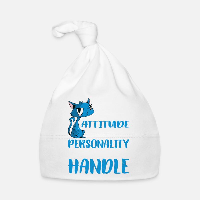 I Don't Have Attitude 5 Baby Bio-Mütze