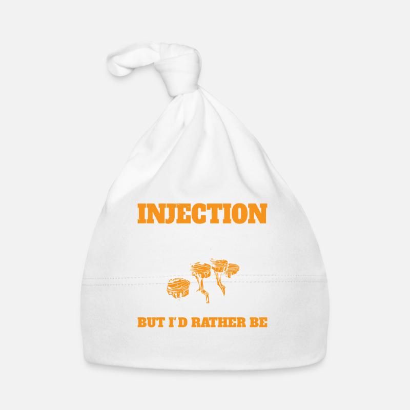 Injection Is Nice But I'd Rather Be Blown 7 Organic Baby Cap