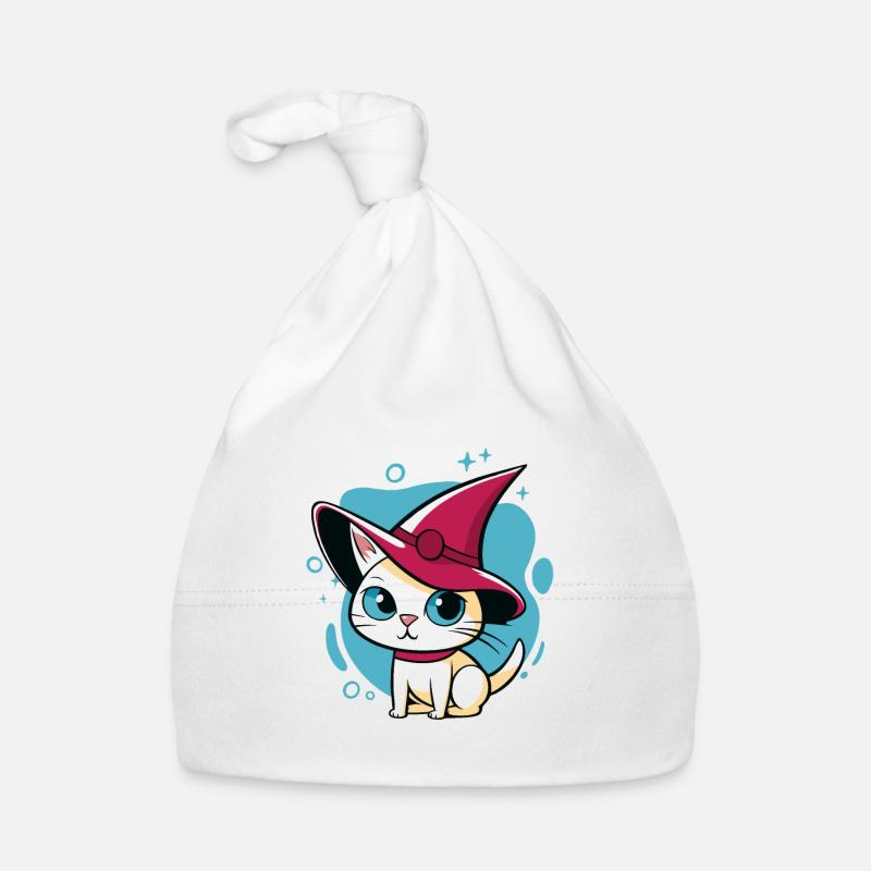 Süßes Kätzchen Baby Bio-Mütze