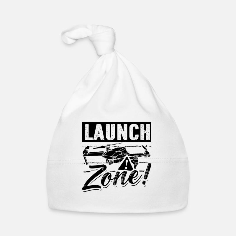 Zone de lancement Télécommande Drone Pilote Drone Racer Bonnet bio Bébé