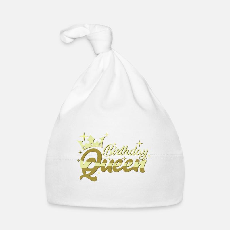 Birthday Queen Baby Bio-Mütze