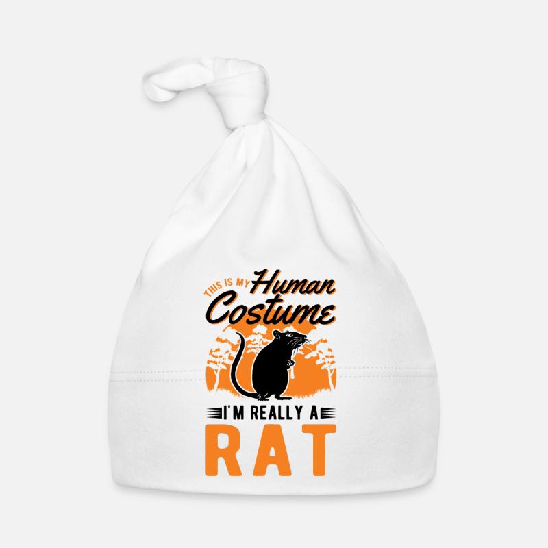 Rat Costume Haloween Rat Owner Organic Baby Cap