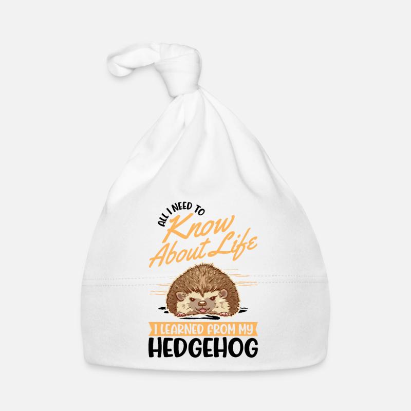 Hérisson Cadeau Hérisson épineux Bonnet bio Bébé