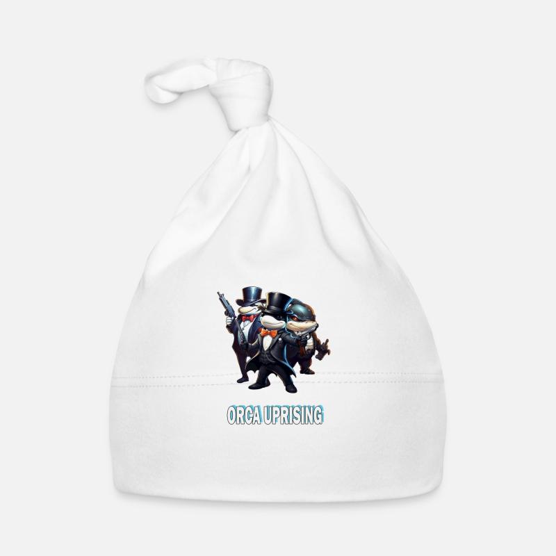 Join the Orca Uprising - Empowering Orca Baby Bio-Mütze