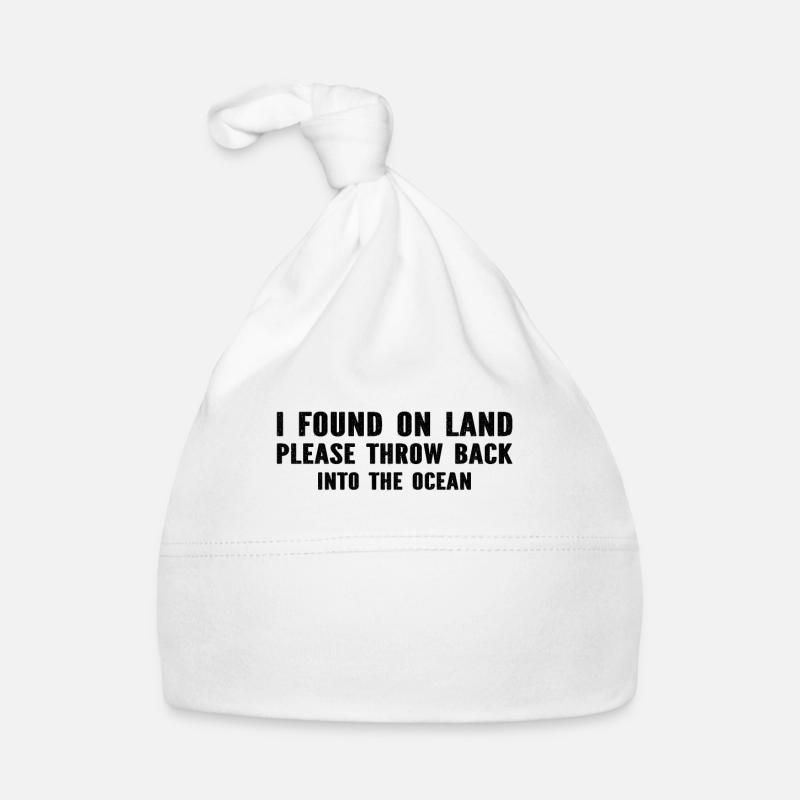 Diving - I Found On Land Please Throw Back Into Th Organic Baby Cap